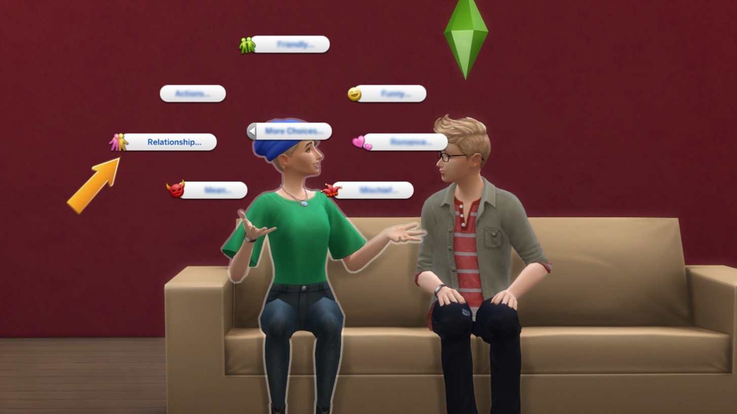 Sims 4 Relationship Interactions