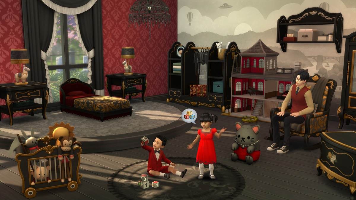 The Sims 4 StoryBook Nursery Kit - The Sim Architect