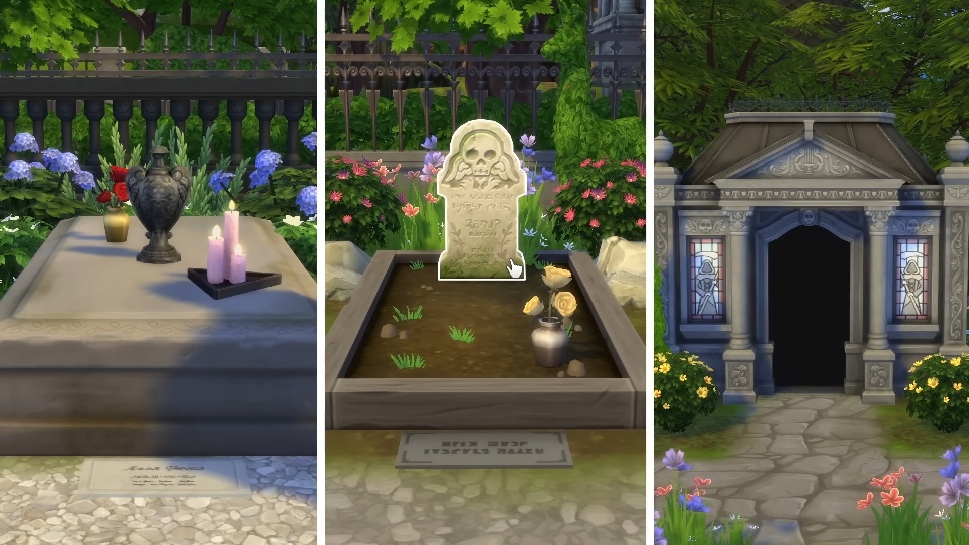 The Sims 4 Life & Death Expansion Pack - Cemeteries