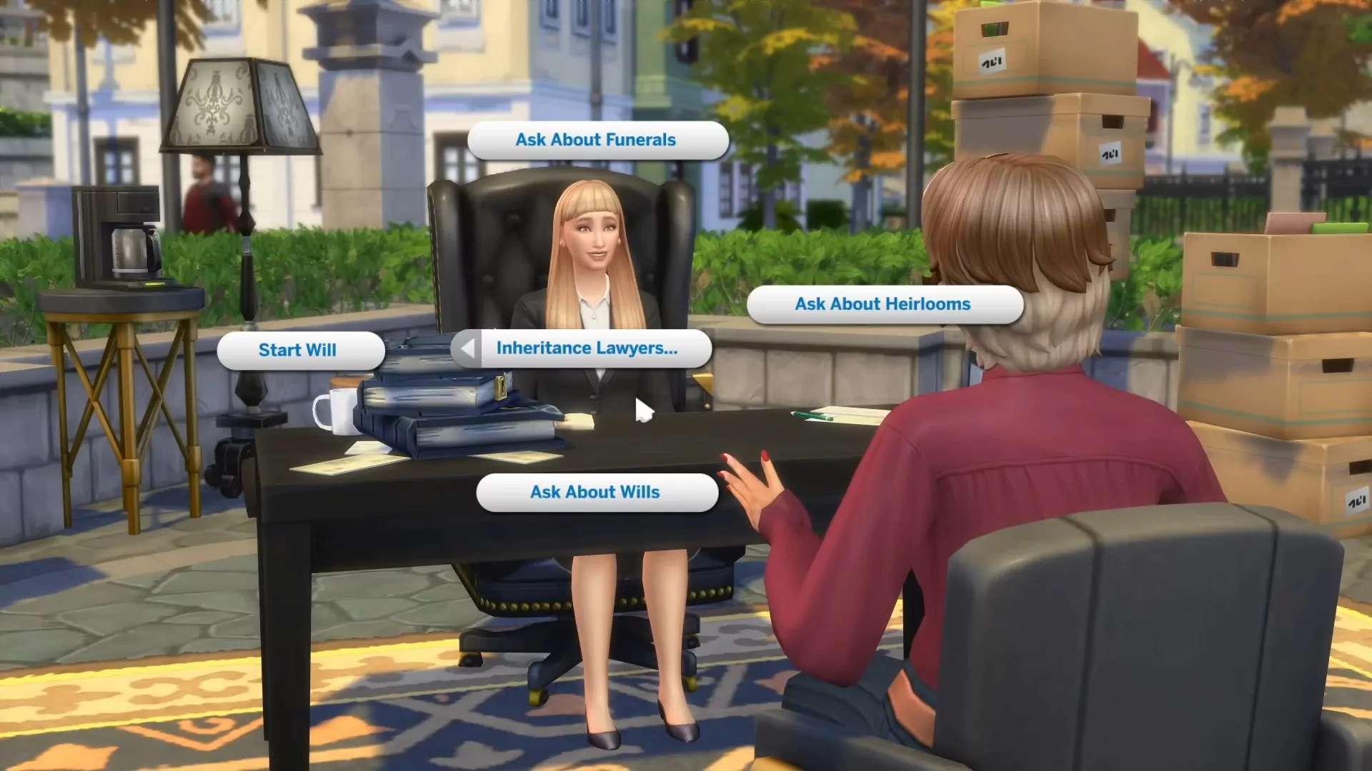 The Sims 4 Life & Death Expansion Pack - Wills and Inheritance Lawyers