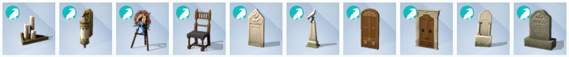 The Sims 4 Life and Death - Create a Sim - CAS Items