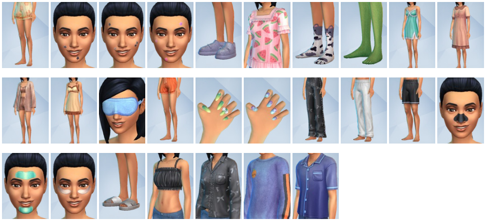 The Sims 4 Sweet Slumber Party Kit - The Sim Architect