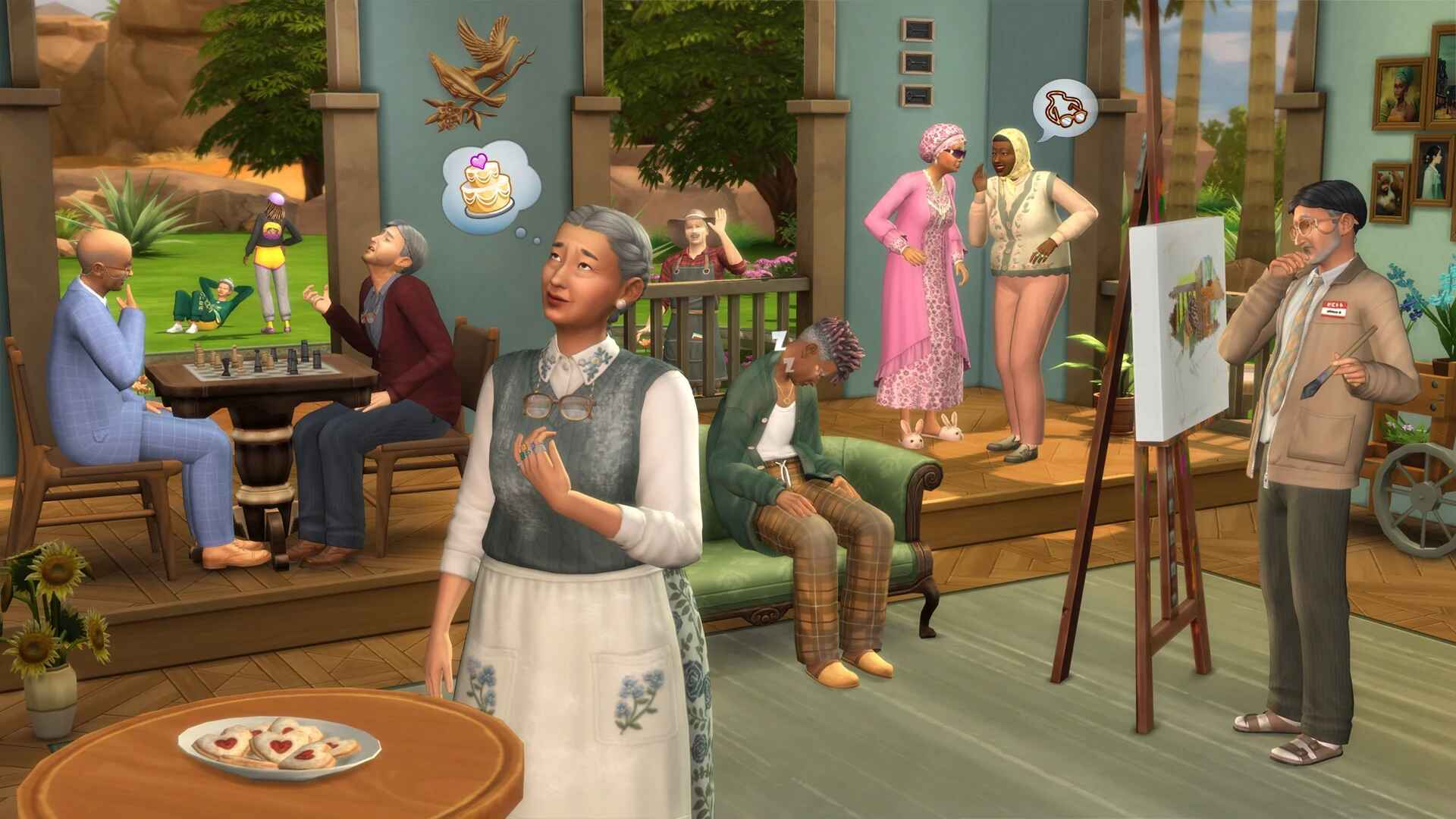 The Sims 4 Golden Years Kit - The Sim Architect The Sims 4 Golden Years Kit - Designed for Aging Sims