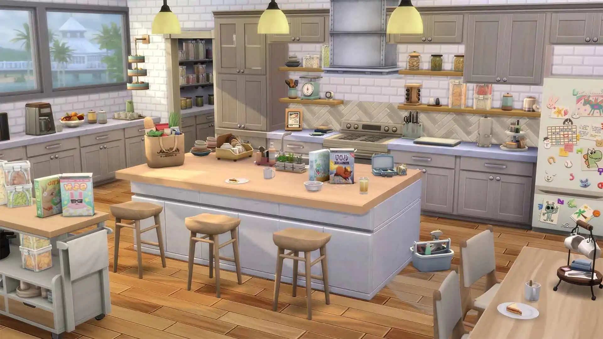 The Sims 4 Kitchen Clutter Kit - The Sim Architect The Sims 4 Kitchen Clutter - Signs of Life