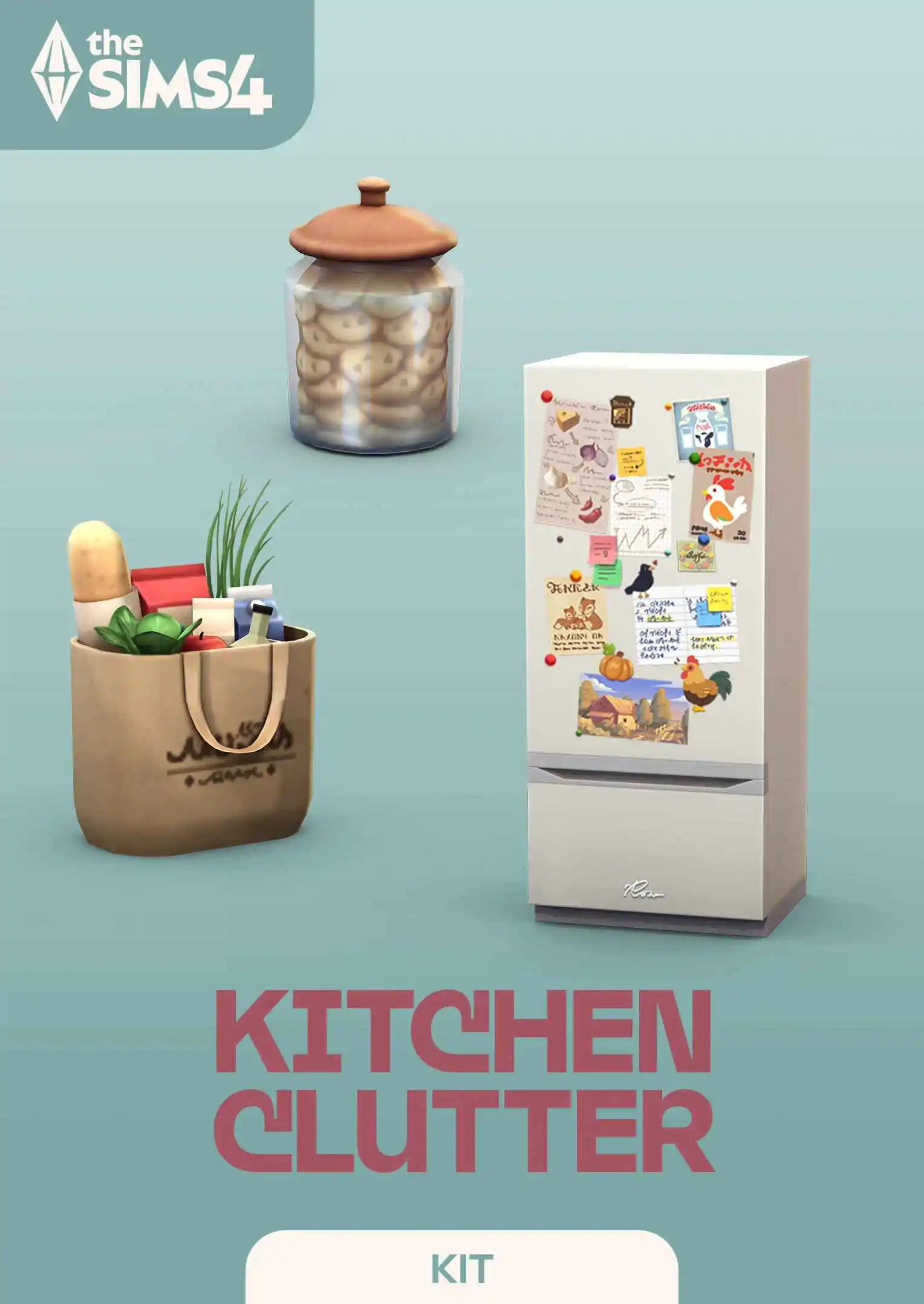 The Sims 4 Kitchen Clutter Kit - The Sim Architect The Sims 4 Kitchen Clutter