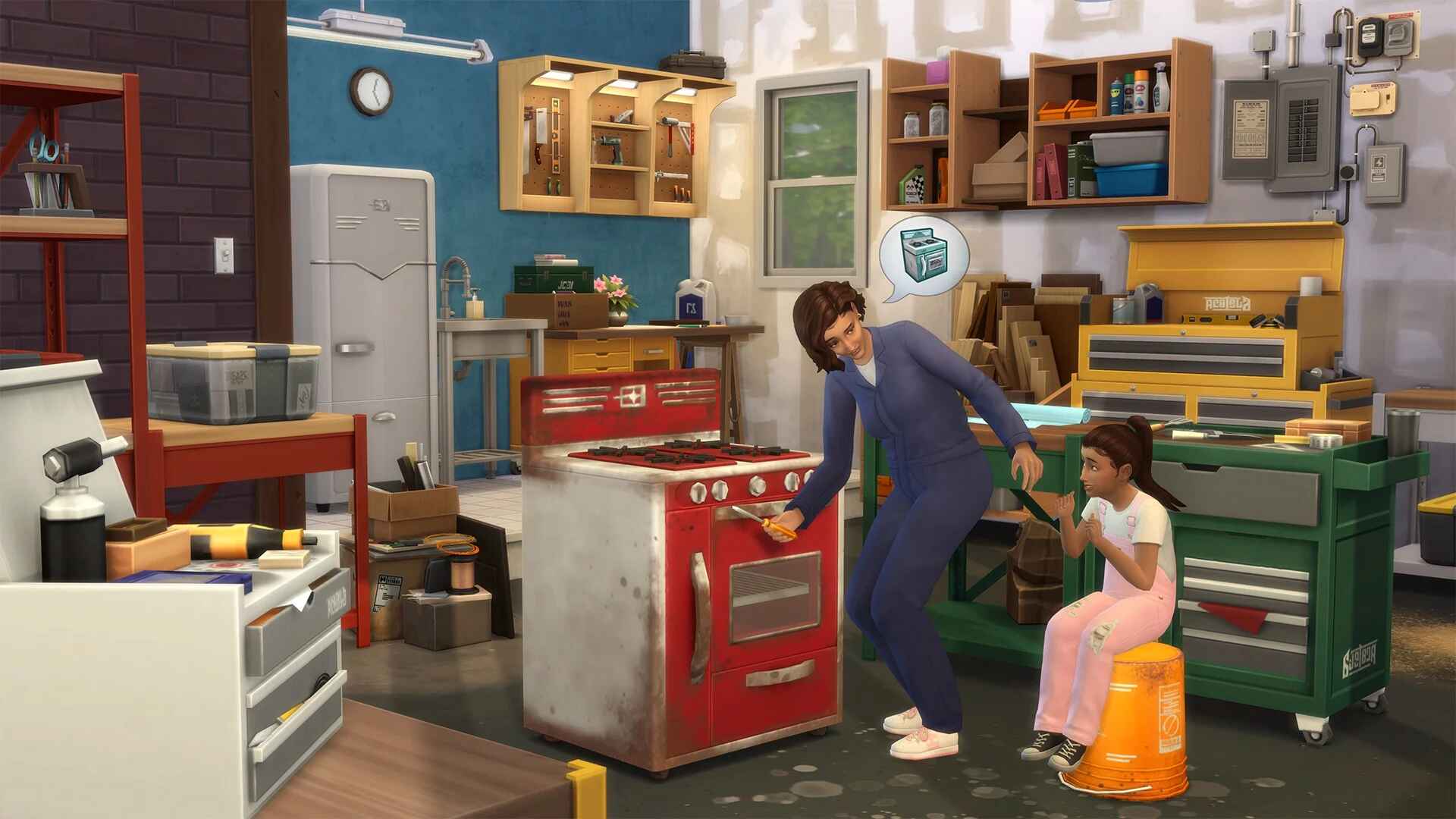 The Sims 4 Restoration Workshop Kit - The Sim Architect The Sims 4 Restoration Workshop - Scene 2