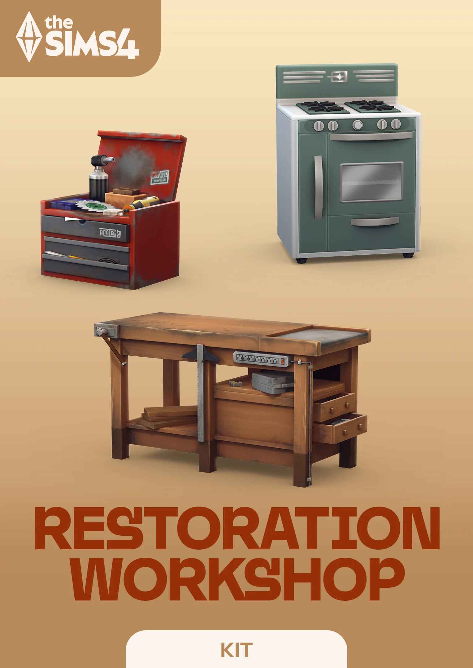 The Sims 4 Restoration Workshop Kit - The Sim Architect The Sims 4 Restoration Workshop