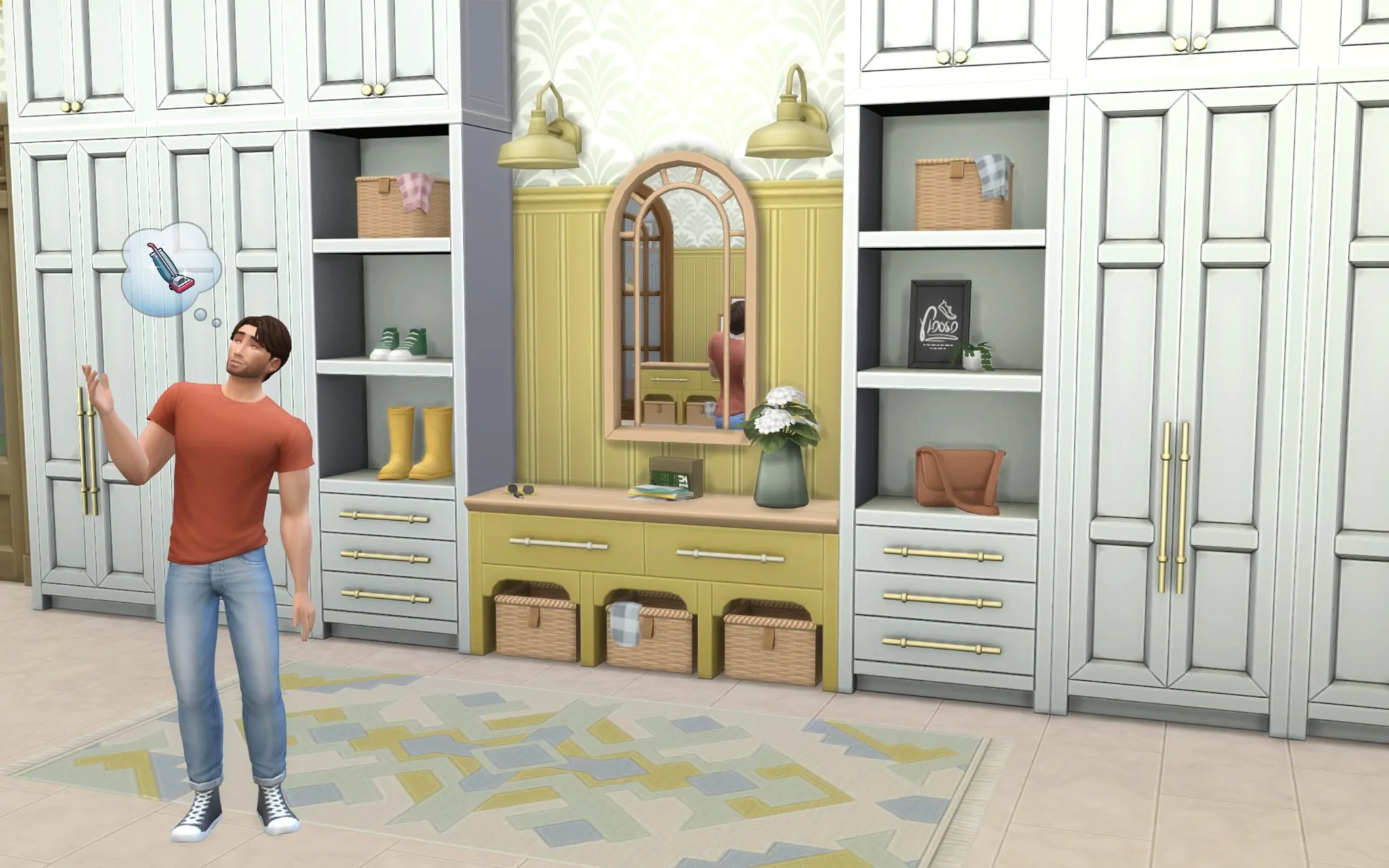 The Sims 4 Grange Mudroom Kit - The Sim Architect The Sims 4 Grange Mudroom Kit - Screenshot 2