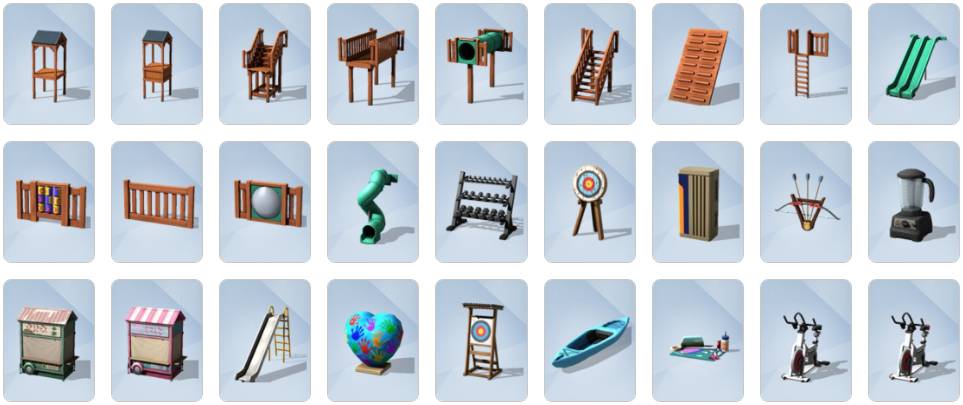 The Sims 4 Adventure Awaits Expansion Pack - Build Buy Items