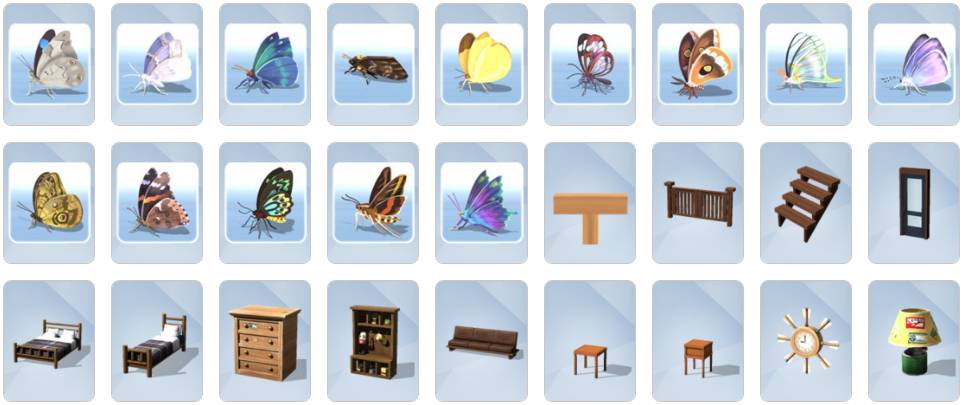 The Sims 4 Adventure Awaits Expansion Pack - Build Buy Items