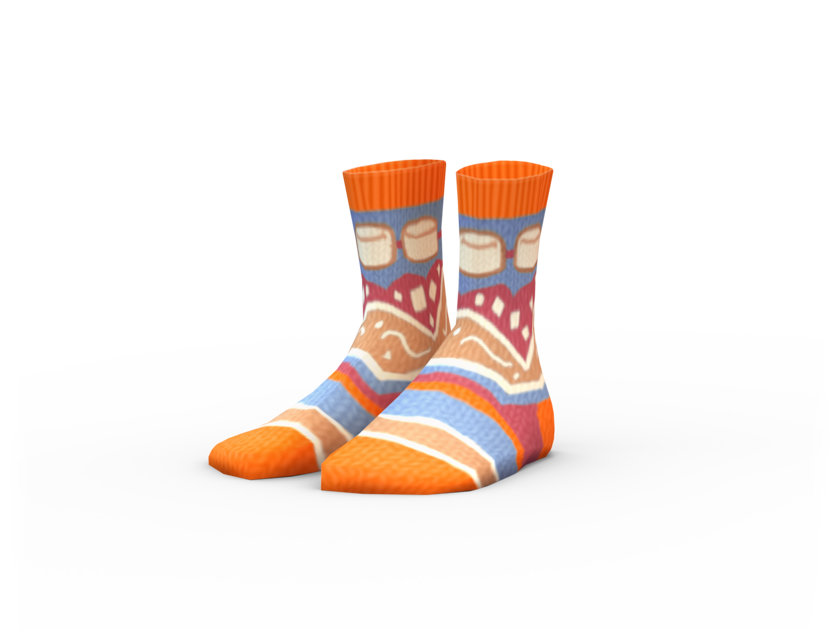 The Sims 4 Adventure Awaits Expansion Pack - Toasty Tootsies Socks