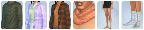 The Sims 4 Autumn Apparel Kit - The Sim Architect The Sims 4 Autumn Apparel Kit - The Sim Architect