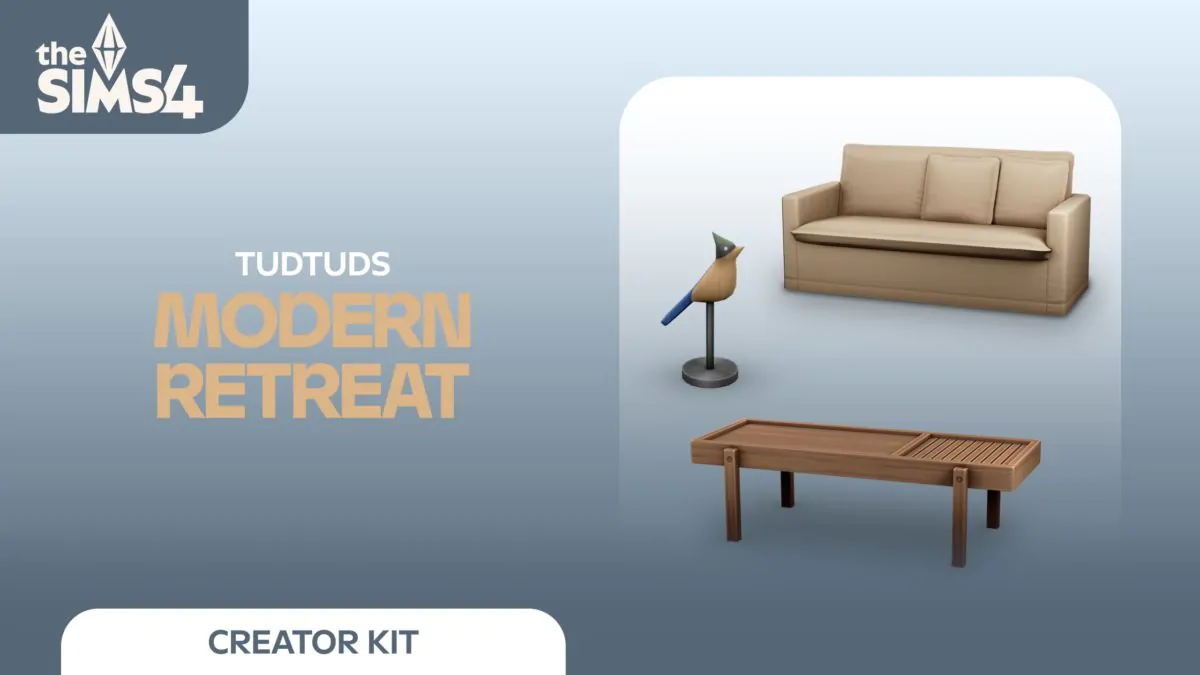 Sims 4 Modern Retreat Kit