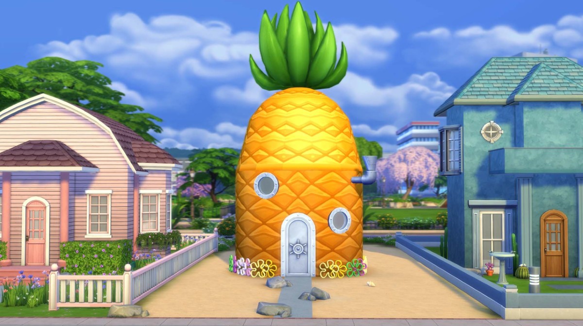 The Sims 4 SpongeBob's House Kit - The Sim Architect