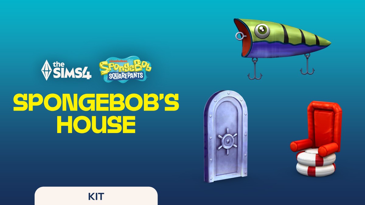 The Sims 4 SpongeBob's House Kit - The Sim Architect
