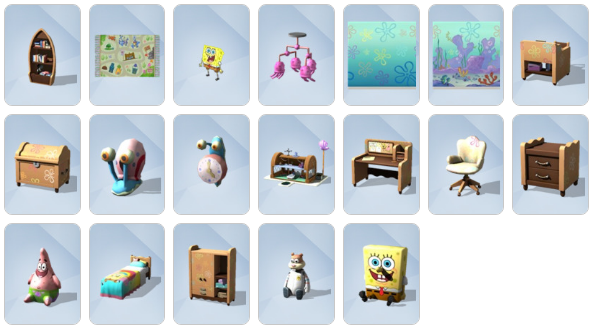 The Sims 4 SpongeBob Kid’s Room Kit - The Sim Architect The Sims 4 SpongeBob Kid’s Room Kit - The Sim Architect