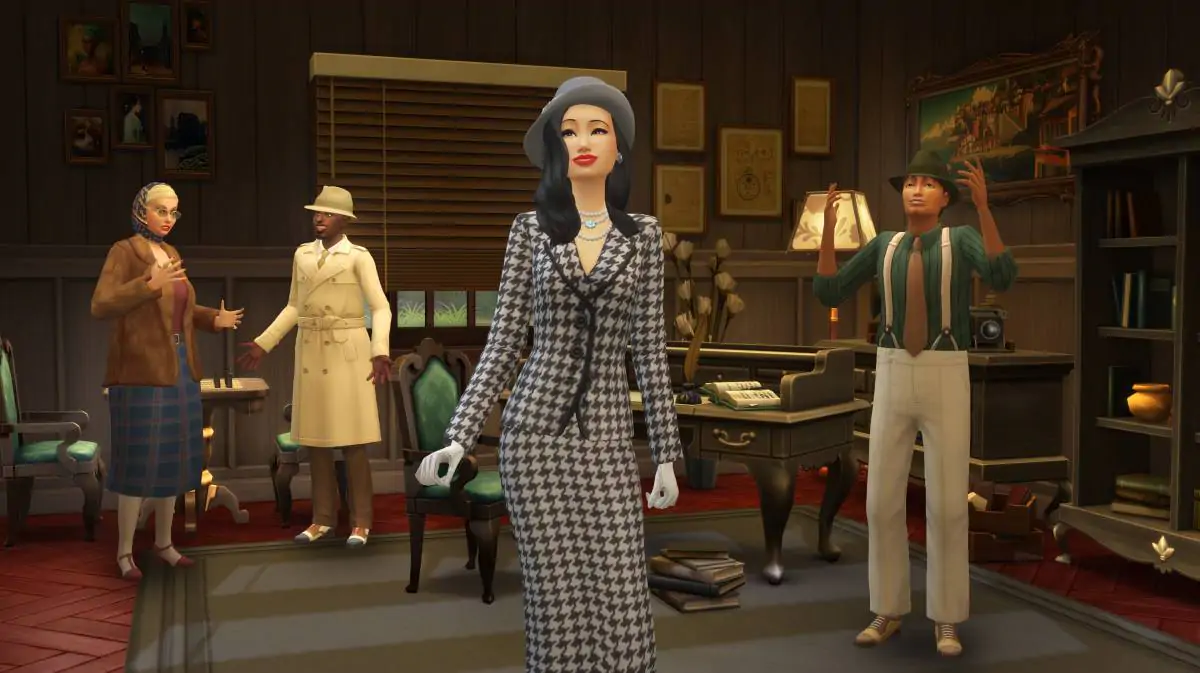 The Sims 4 Silver Screen Style Kit - The Sim Architect