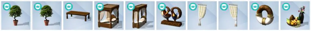 The Sims 4 Royalty & Legacy - Build-Buy Items Sims 4 Royalty & Legacy - Build/Buy Items