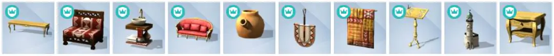The Sims 4 Royalty & Legacy - Build-Buy Items Sims 4 Royalty & Legacy - Build/Buy Items