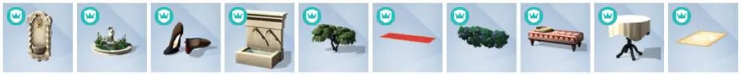 The Sims 4 Royalty & Legacy - Build-Buy Items Sims 4 Royalty & Legacy - Build/Buy Items
