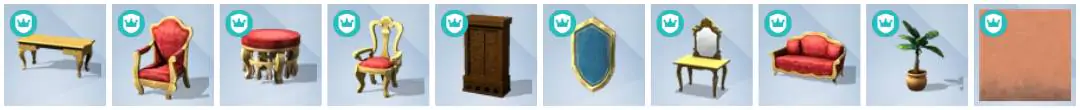 The Sims 4 Royalty & Legacy - Build-Buy Items Sims 4 Royalty & Legacy - Build/Buy Items