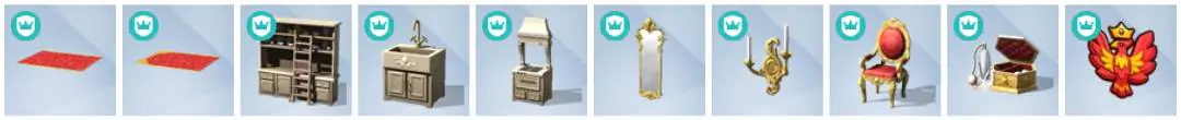 The Sims 4 Royalty & Legacy - Build-Buy Items Sims 4 Royalty & Legacy - Build/Buy Items