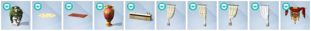 The Sims 4 Royalty & Legacy - Build-Buy Items Sims 4 Royalty & Legacy - Build/Buy Items