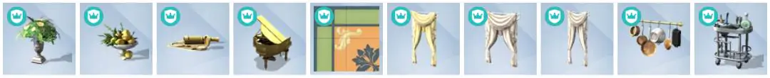 The Sims 4 Royalty & Legacy - Build-Buy Items Sims 4 Royalty & Legacy - Build/Buy Items