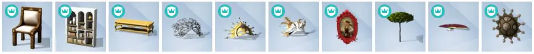 The Sims 4 Royalty & Legacy - Build-Buy Items Sims 4 Royalty & Legacy - Build/Buy Items