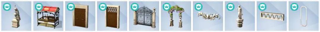 The Sims 4 Royalty & Legacy - Build-Buy Items Sims 4 Royalty & Legacy - Build/Buy Items