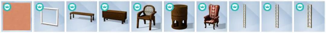 The Sims 4 Royalty & Legacy - Build-Buy Items Sims 4 Royalty & Legacy - Build/Buy Items