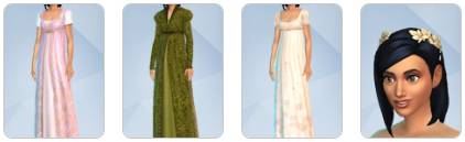 The Sims 4 Lady Bridgerton's Masquerade Ball Fashion Kit - The Sim Architect