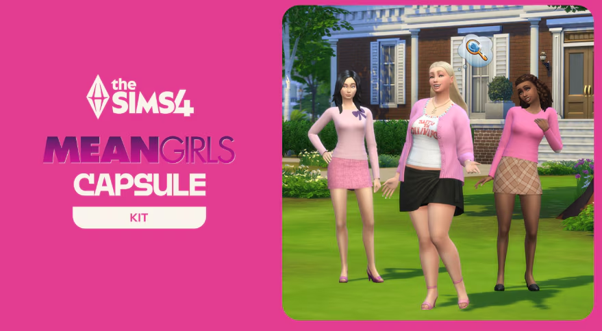 The Sims 4 Mean Girls Capsule Kit