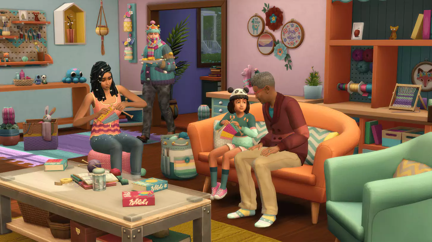 The Sims 4 Nifty Knitting Stuff Pack - The Sim Architect The Sims 4 Nifty Knitting Stuff Pack - The Sim Architect