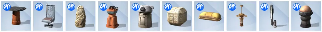 The Sims 4 Star Wars Game Pack Included Items - The Sim Architect