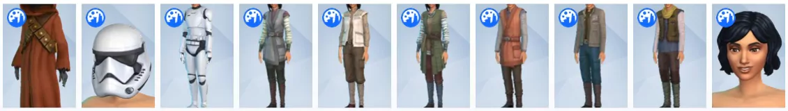 The Sims 4 Star Wars Game Pack Included Items - The Sim Architect