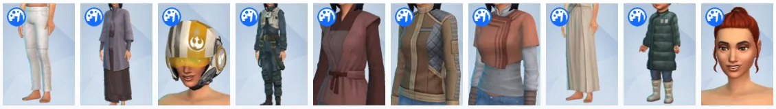 The Sims 4 Star Wars Game Pack Included Items - The Sim Architect