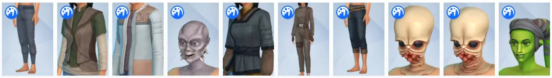 The Sims 4 Star Wars Game Pack Included Items - The Sim Architect