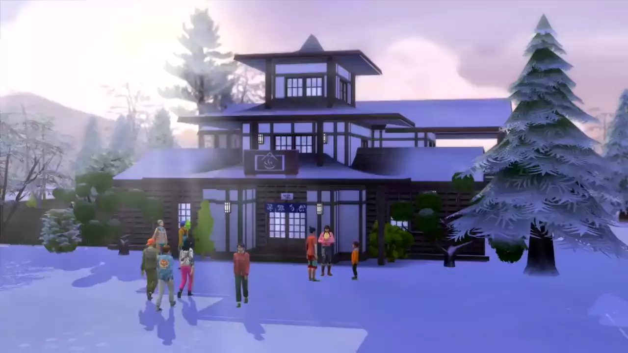 The Sims 4 Snowy Escape - The Sim Architect The Sims 4 Snowy Escape - The Sim Architect
