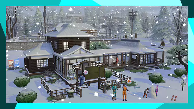 The Sims 4 Snowy Escape - The Sim Architect The Sims 4 Snowy Escape - The Sim Architect