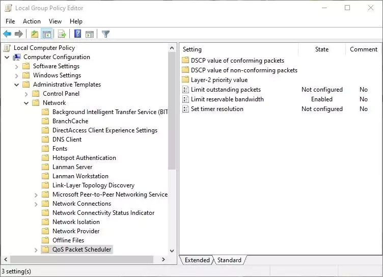 Fix Unstable Download Speed by Turning Windows Reserved Bandwitdh OFF