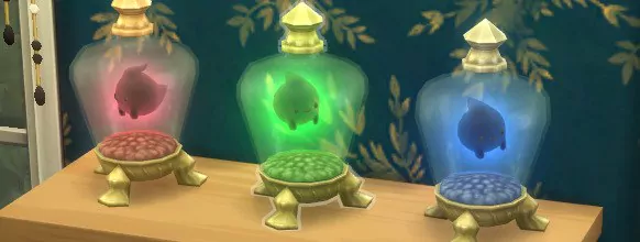 Sims 4 Paranormal - Colorful Specters