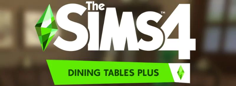 The Sims 4 Dining Tables Plus - The Sim Architect