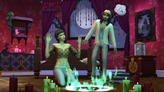 The Sims 4 Paranormal Stuff Pack - The Sim Architect The Sims 4 Paranormal Seance Circle