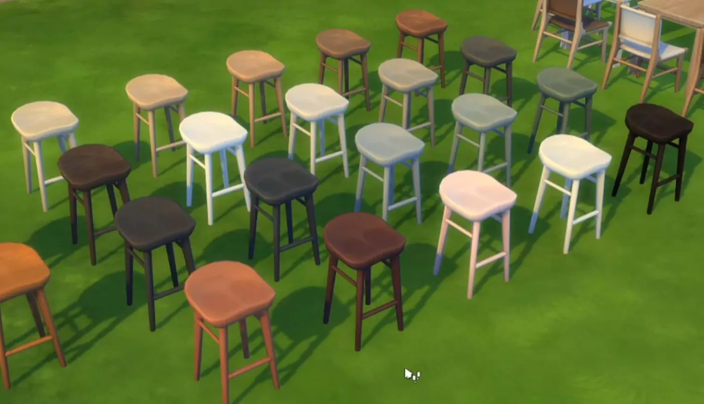 The Sims 4 21st Anniversary Update 1.71.86.1020 - February 25, 2021 - The Sim Architect The Sims 4 21st Anniversary Update 1.71.86 New Woodgrain Bar Stools