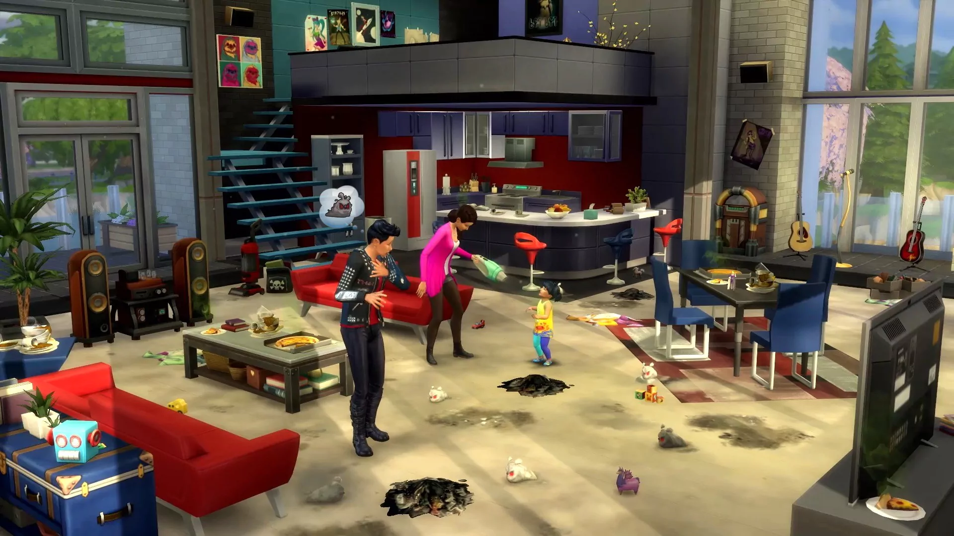 The Sims 4 Bust the Dust Kit Pack - The Sim Architect The Sims 4 Bust the Dust Screenshot