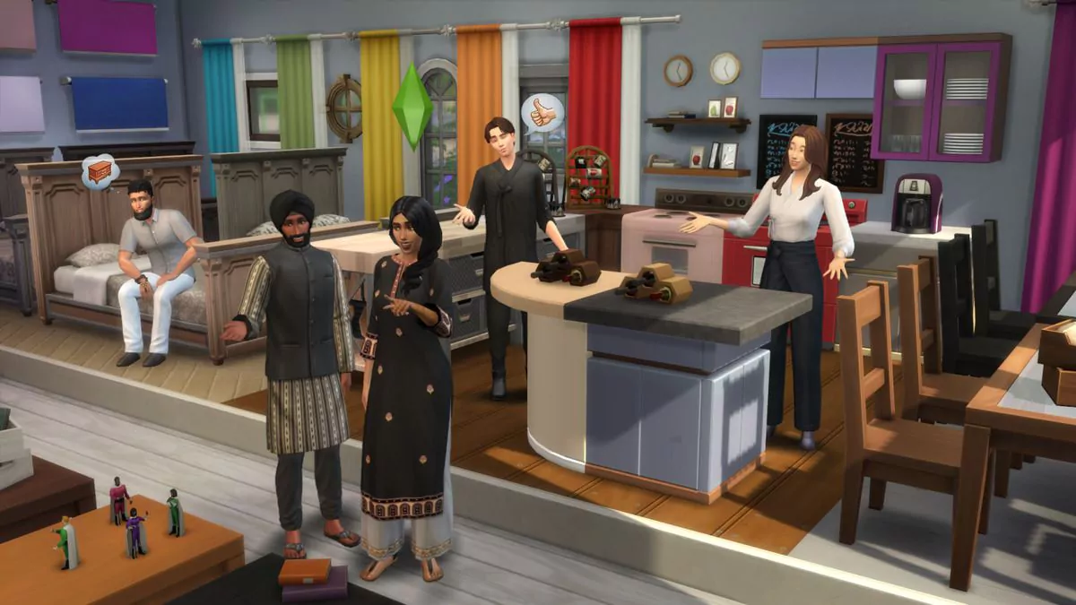 The Sims 4 Swatches Update - New Clothes and a few of the new variations on Base Game Objects...