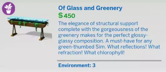 The Sims 4 Blooming Rooms Kit 1.81.72.1030 - November 9, 2021 - The Sim Architect The Sims 4 Blooming Rooms Kit - Of Glass and Greenery