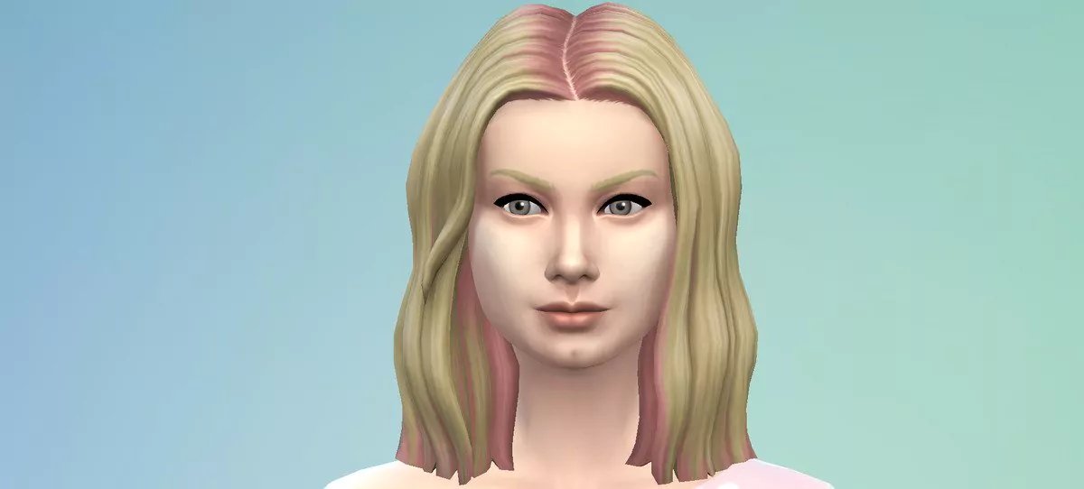 The Sims 4 1.86.166.1030 New Two Toned Shoulder Lenght Hair (Shadow Roots, Blonde) - April 13, 2022 SDX Delivery