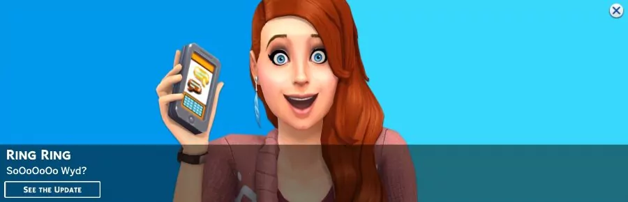 The Sims 4 1.87.40.1030 Ring Ring Surprise Update - April 26, 2022 Cover